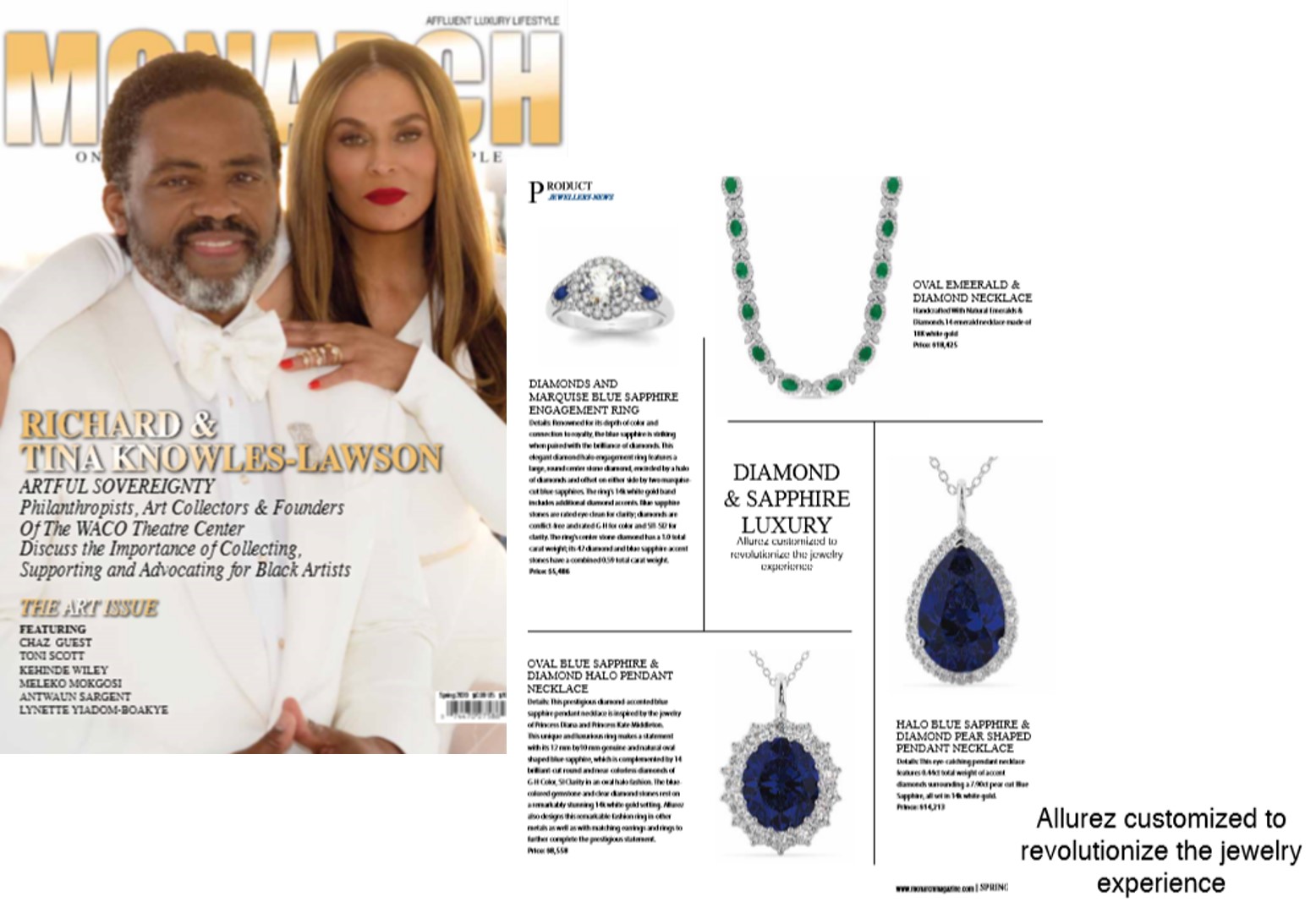 Allurez As Seen In Monarch Living Magazine